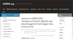 Desktop Screenshot of odbms.org